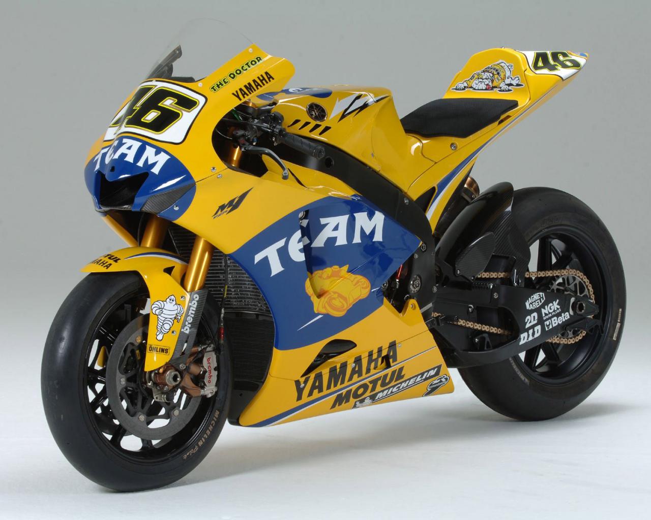 Yamaha, yzr, спортбайк, росси обои для рабочего стола, картинки, фото ...