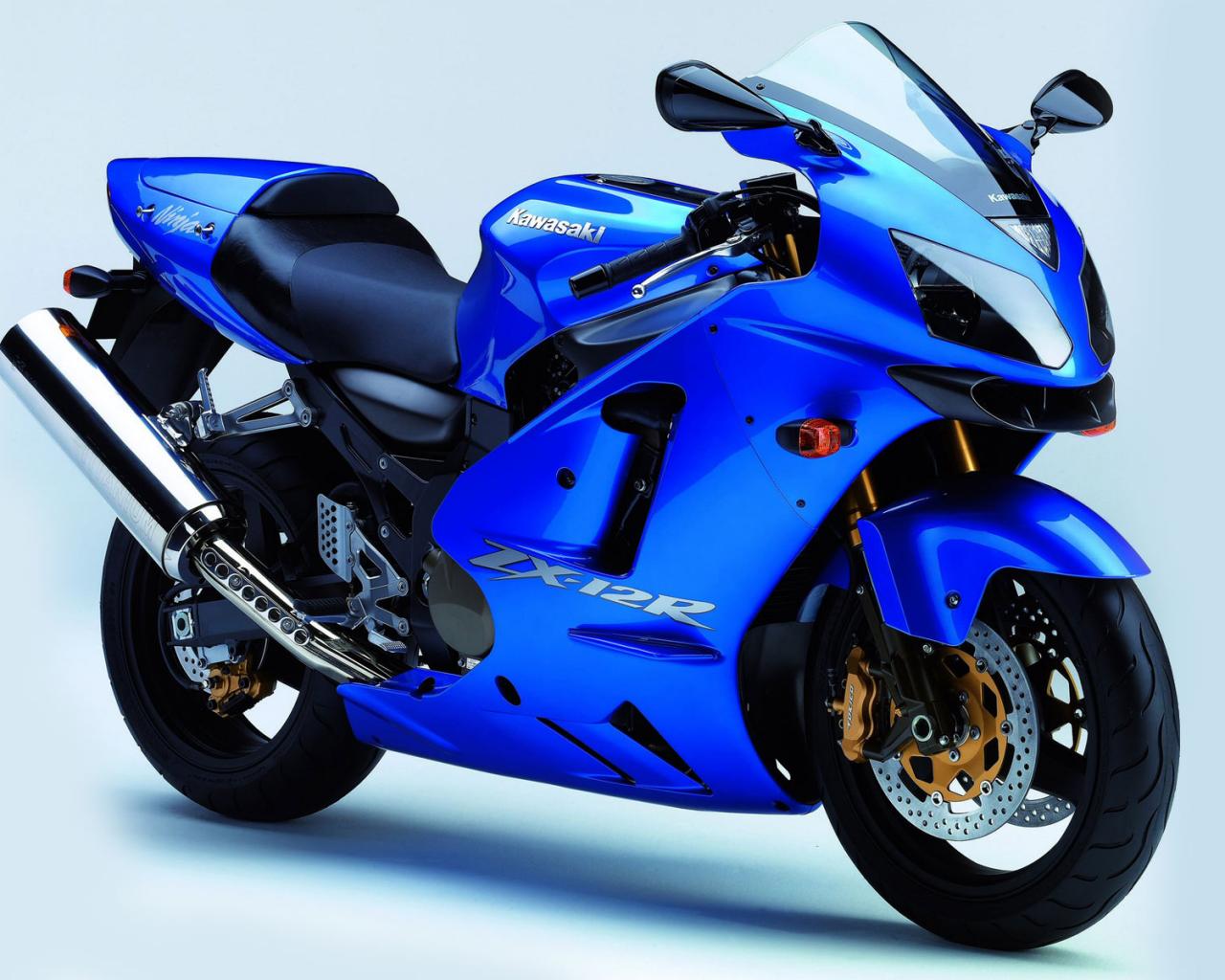 Kawasaki, Ninja, Ninja ZX-12R, Ninja ZX-12R 2005, мото, мотоциклы, Moto ...