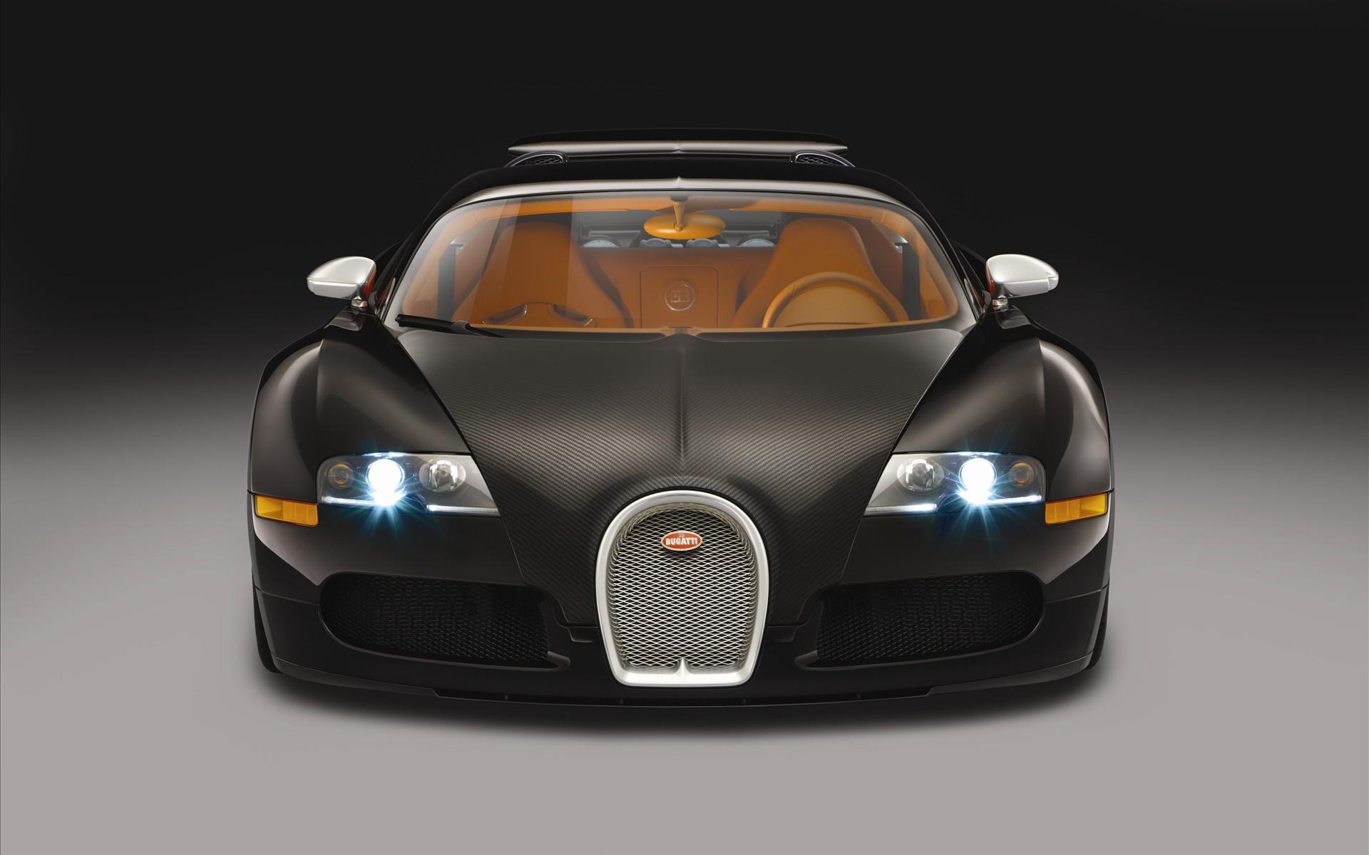 Bugatti, фары, салон 1920x1200