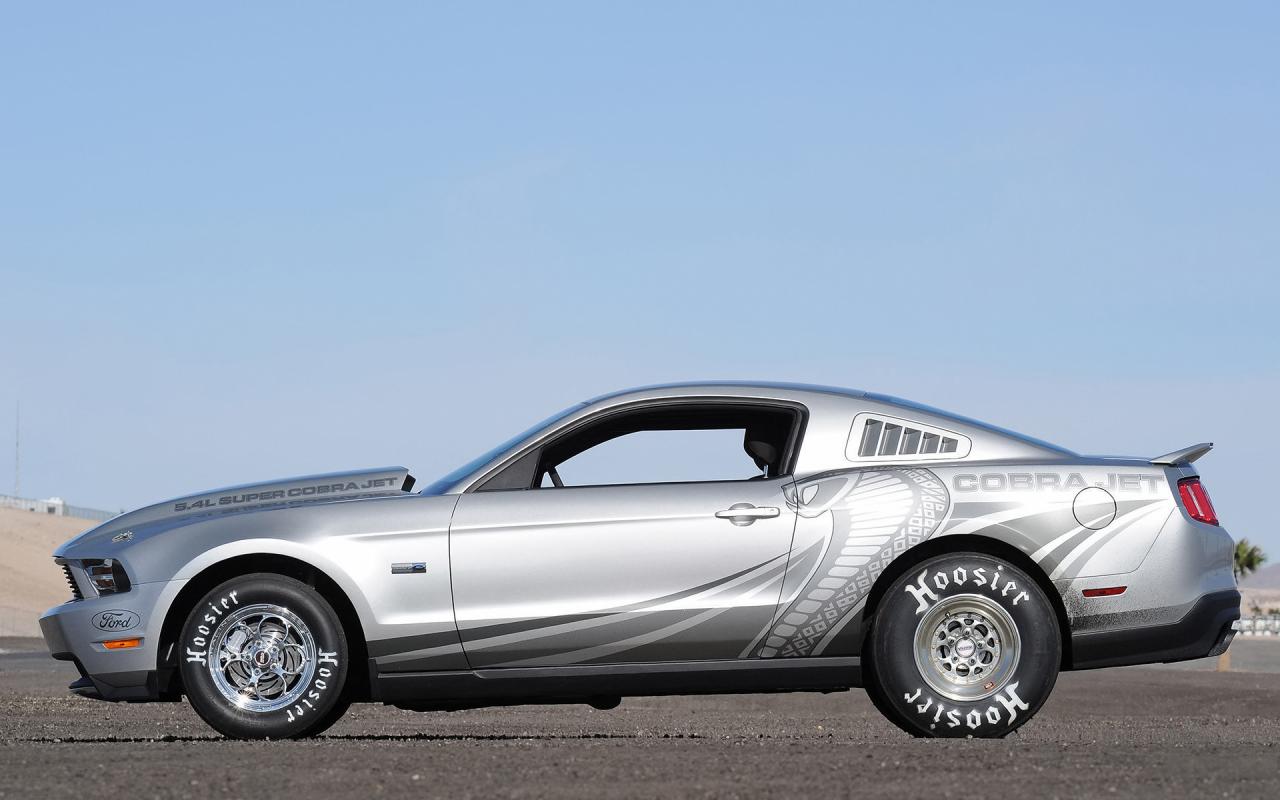 Машины, Mustang Cobra Jet, профиль 1280x800