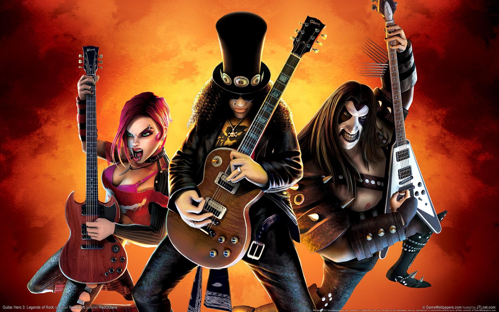 Guitar Hero 3: Legends of Rock, game, pc games, игра, видео игры,  компьютерные игры обои для рабочего стола, картинки, фото, 1920x1200.