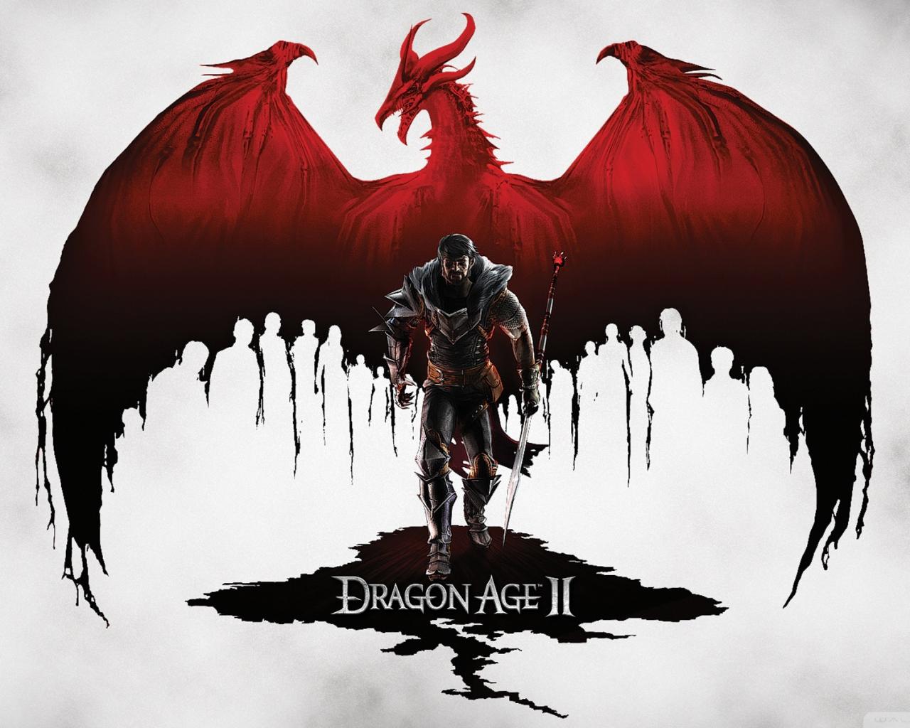 Знак Dragon Age 1280x1024