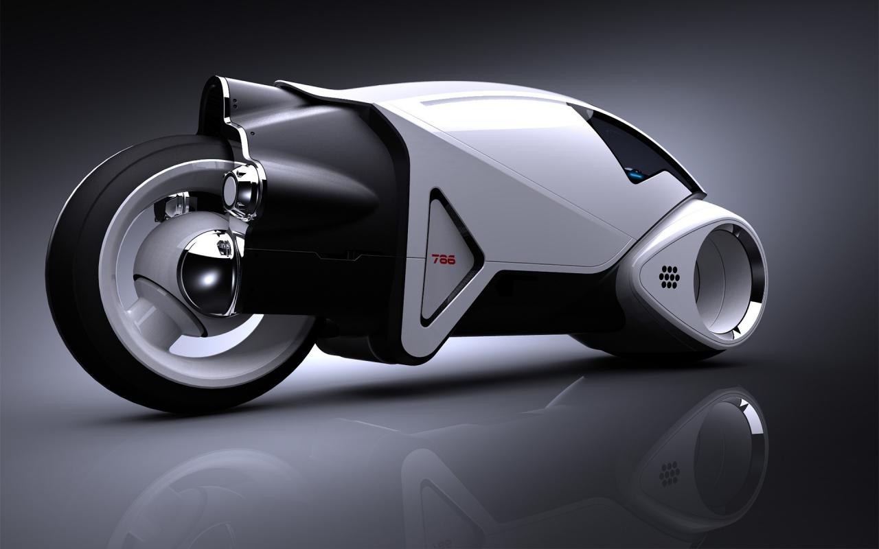Мотоцикл, байк, прототип, будущее 1280x800