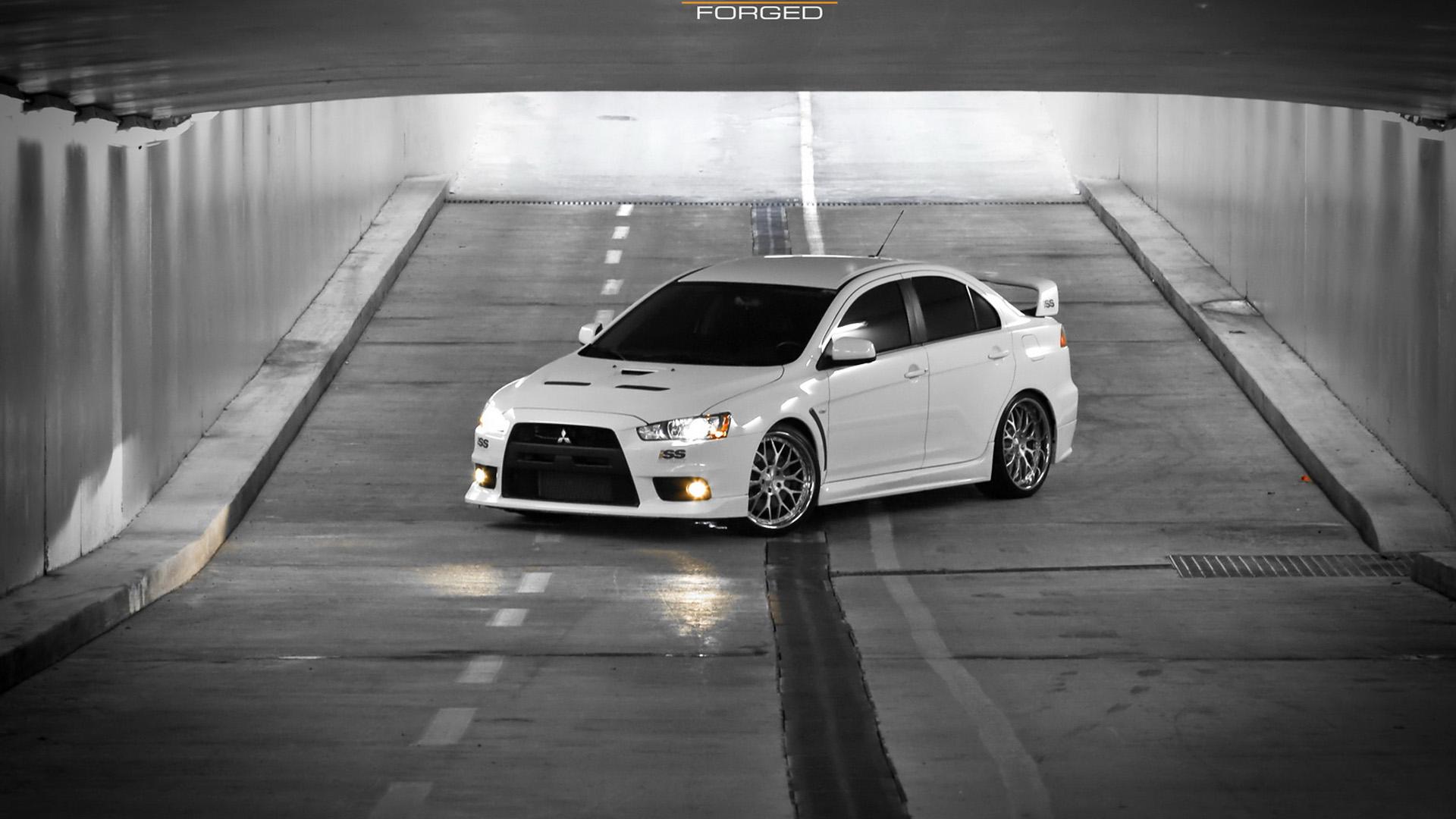 Mitsubishi lancer evolution x tuning обои для рабочего стола