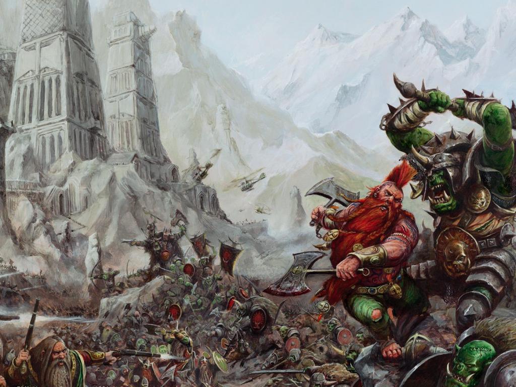 Красивые из игры Warhammer Online на рабочий стол 1024x768