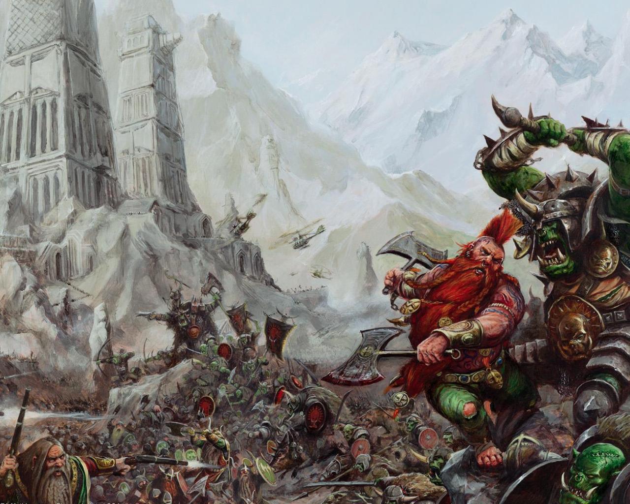 Красивые из игры Warhammer Online на рабочий стол 1280x1024
