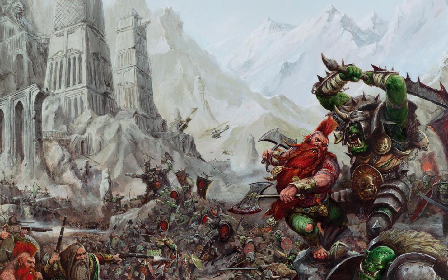Красивые из игры Warhammer Online на рабочий стол 1440x900