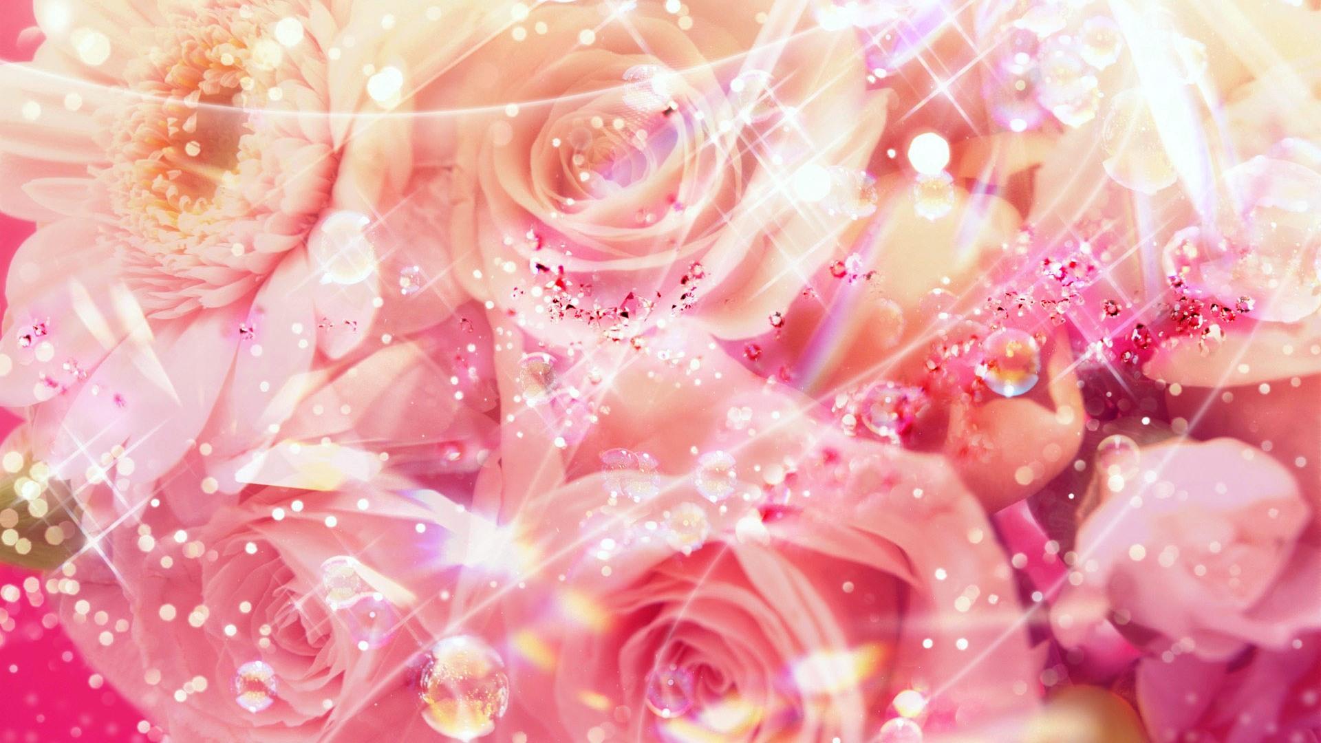 Shine of roses 1920x1080