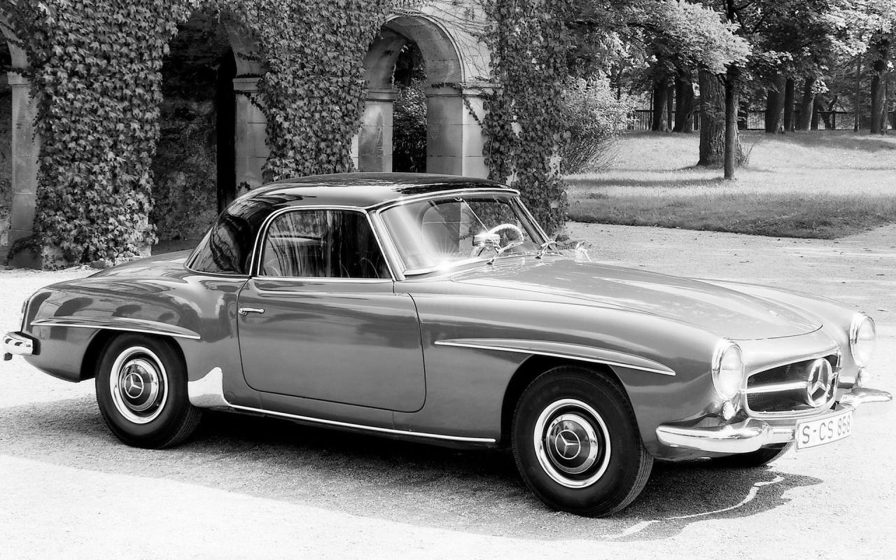 1955-1963 Мерседес Бенц 190 Купе 1280x800
