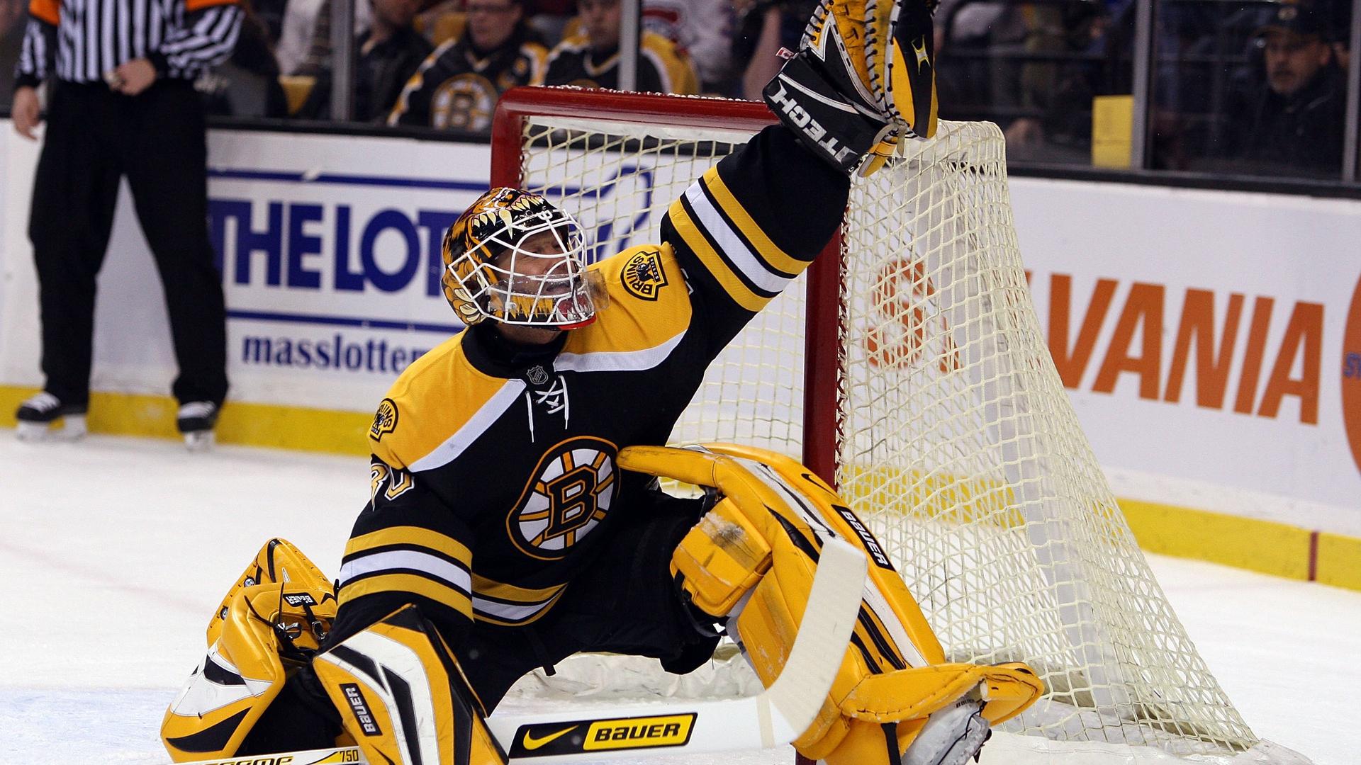 Nhl Hockey Tim Tomas Boston Bruins Save нхл обои для рабочего