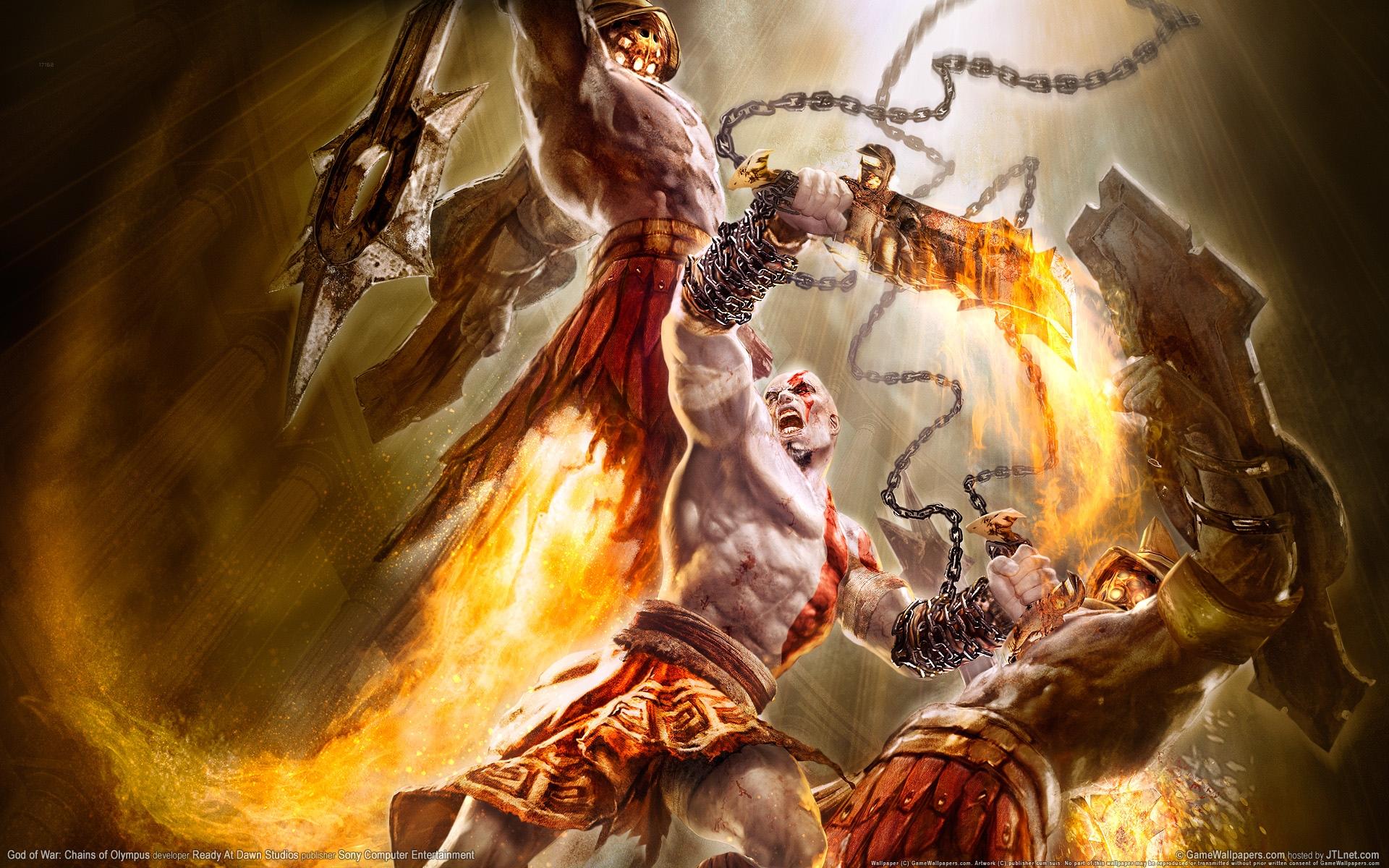 God of War: Chains of Olympus, game, pc games, игра, видео игры,  компьютерные игры обои для рабочего стола, картинки, фото, 1920x1200.